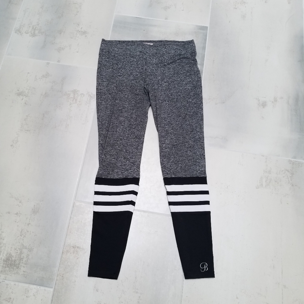 Bombshell black heather leggings